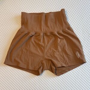 FP Movement Free People High-Waisted Brown Shorts size XS